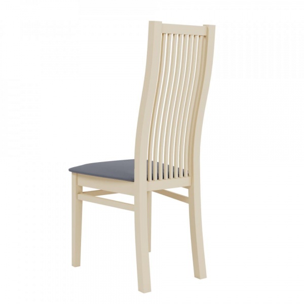 Стул Марио 044 Эмаль слоновая кость / Velutto 32