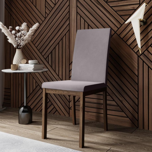 Стул Сканди Эбеновое дерево / Velutto 08