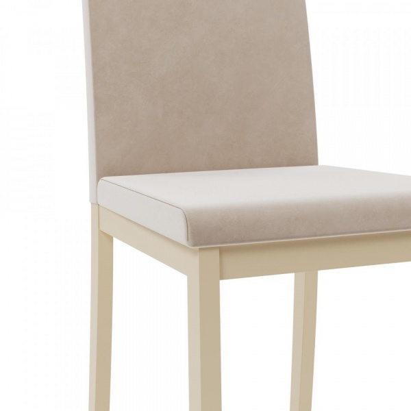 Стул Сканди Эмаль слоновая кость / Velutto 04