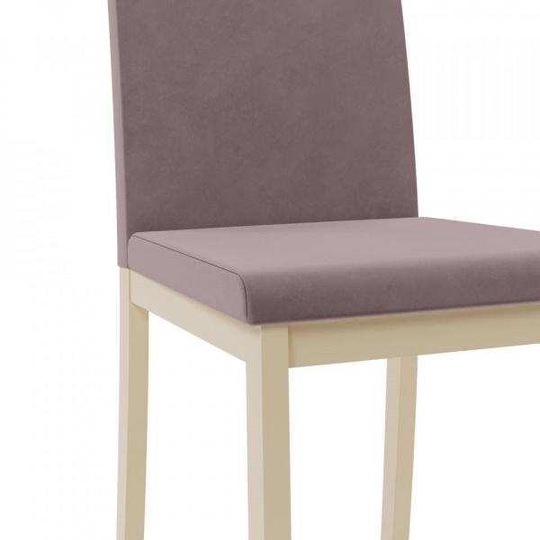 Стул Сканди Эмаль слоновая кость / Velutto 22