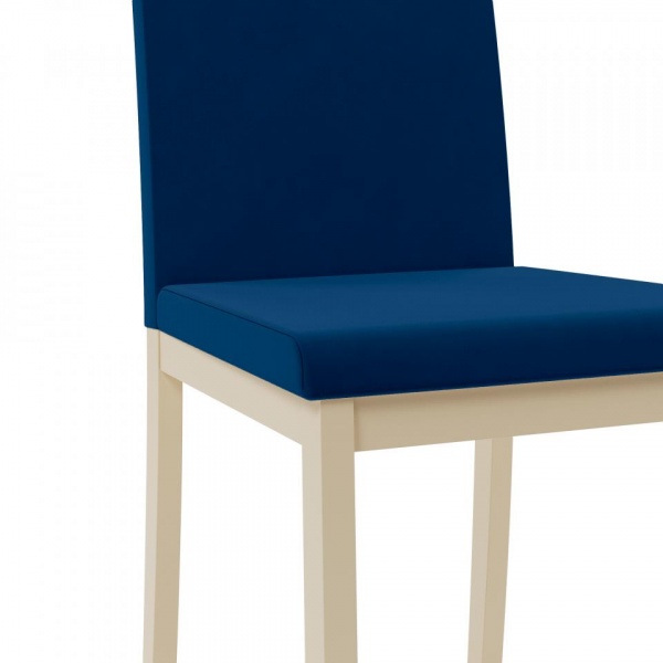 Стул Сканди Эмаль слоновая кость / Velutto 26