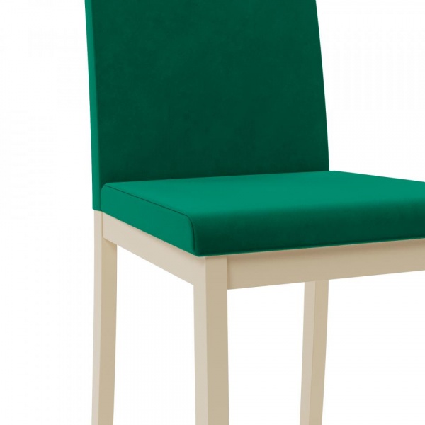 Стул Сканди Эмаль слоновая кость / Velutto 33