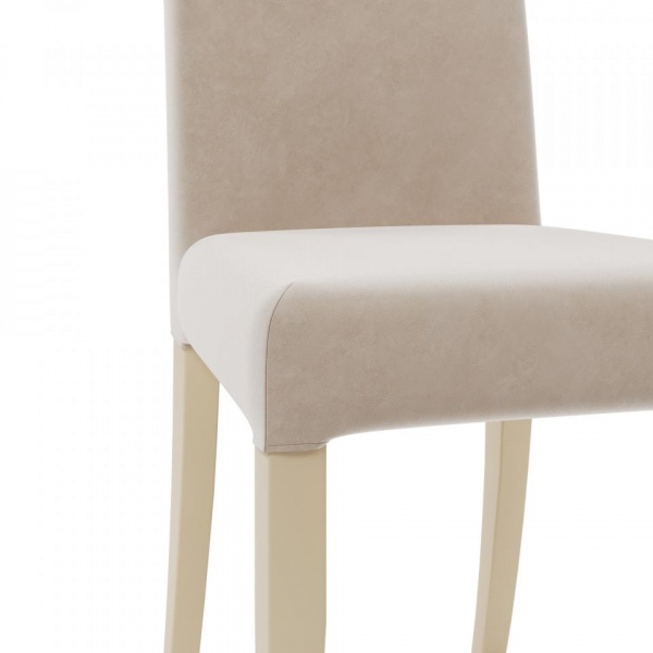 Стул Вера Эмаль слоновая кость / Velutto 04