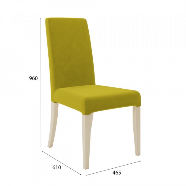 Стул Вера Эмаль слоновая кость / Velutto 28