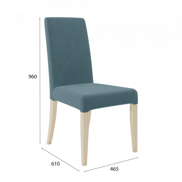 Стул Вера Эмаль слоновая кость / Velutto 53