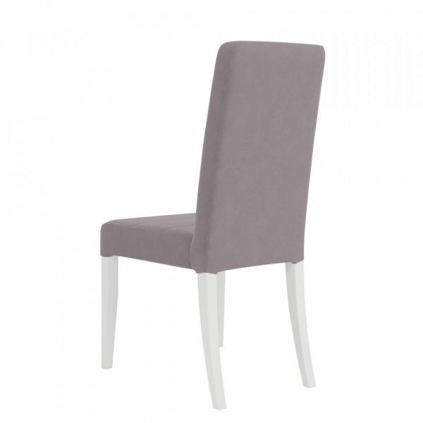 Стул Вера 03 Эмаль белая / Velutto 08