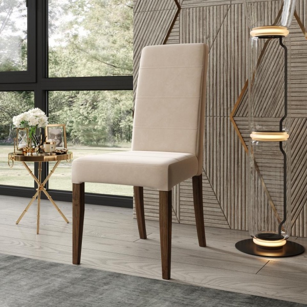 Стул Вера 03 Эбеновое дерево / Velutto 04