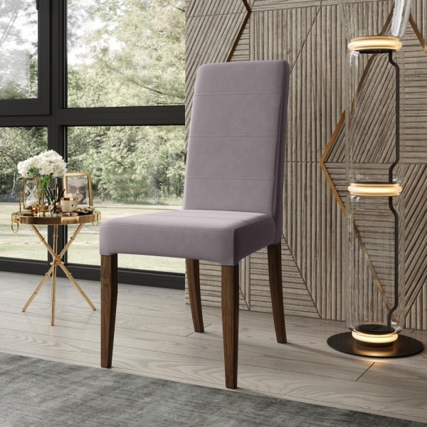 Стул Вера 03 Эбеновое дерево / Velutto 08