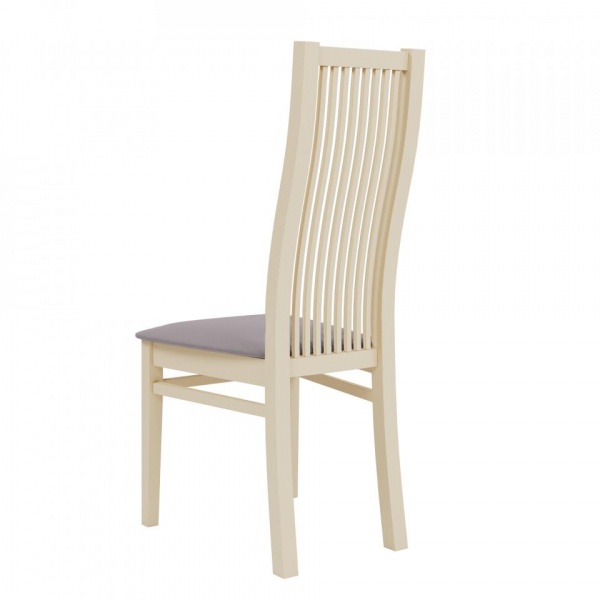 Стул Марио 044 Эмаль слоновая кость / Velutto 08