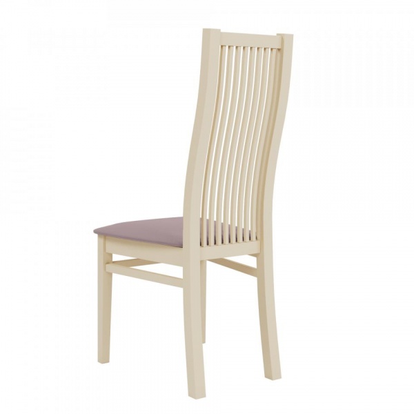 Стул Марио 044 Эмаль слоновая кость / Velutto 22