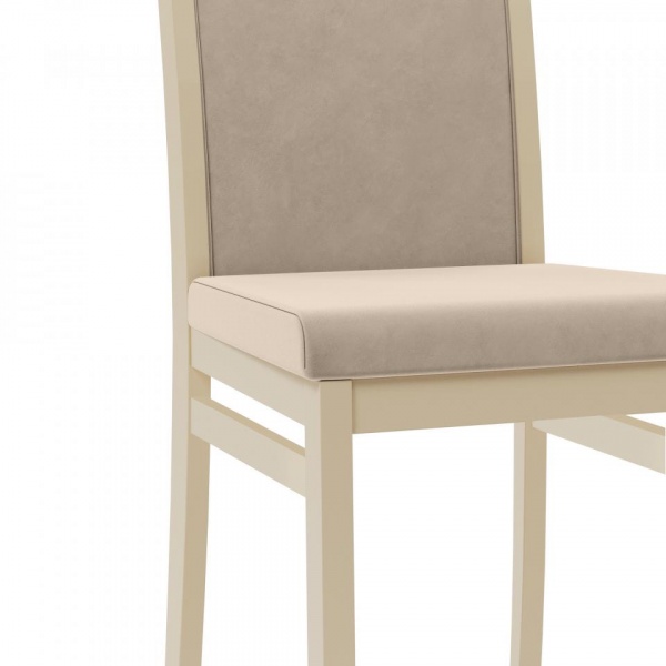 Стул Норд Эмаль слоновая кость / Velutto 18