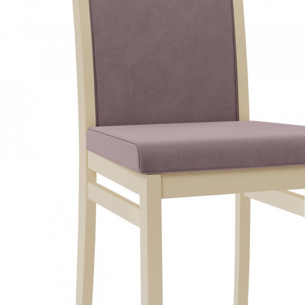 Стул Норд Эмаль слоновая кость / Velutto 22