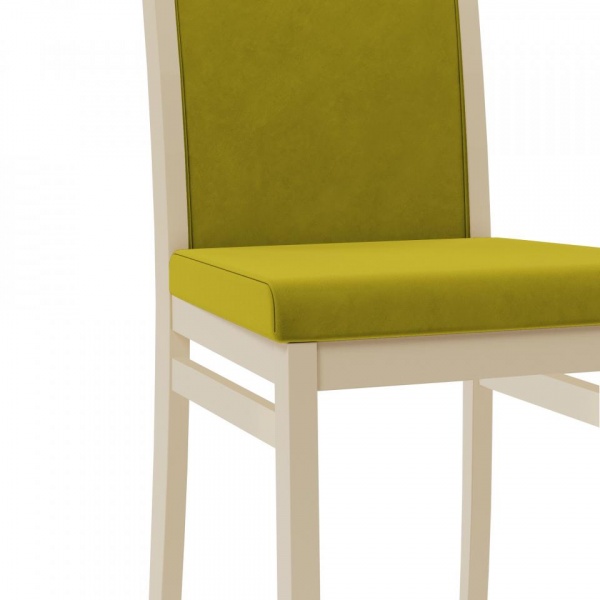 Стул Норд Эмаль слоновая кость / Velutto 28