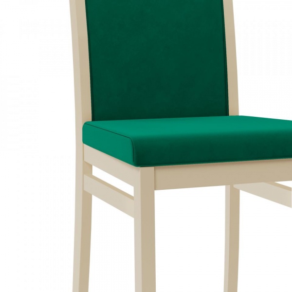 Стул Норд Эмаль слоновая кость / Velutto 33