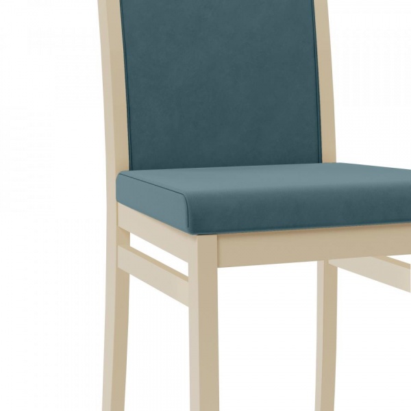 Стул Норд Эмаль слоновая кость / Velutto 53