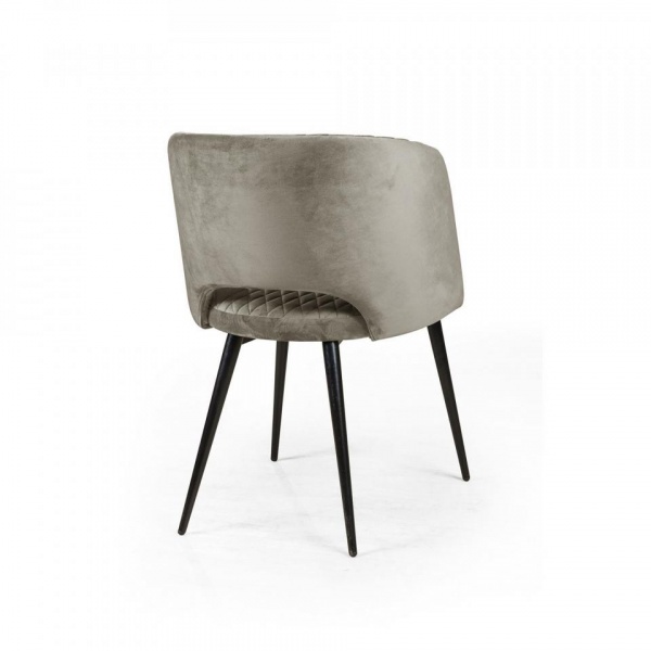 Стул с полукруглой спинкой Вильям Ромб Barkhat-М 25