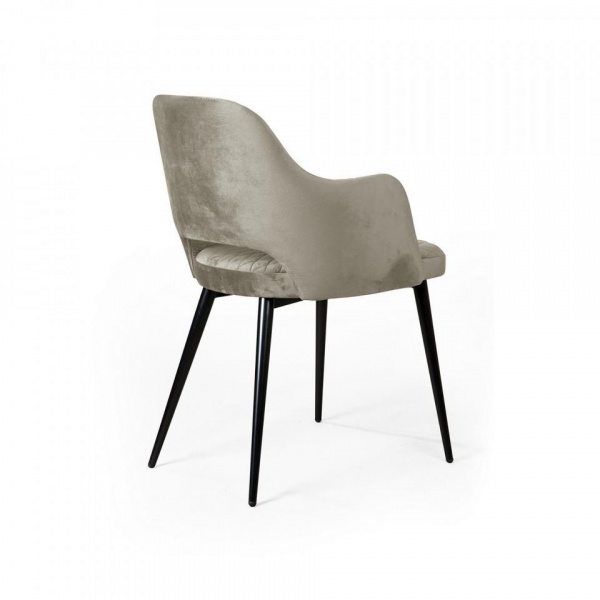 Стул с подлокотниками Вильям Ромб Barkhat-М 25