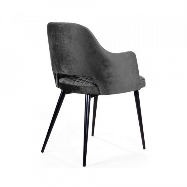 Стул с подлокотниками Вильям Ромб Barkhat-М 27