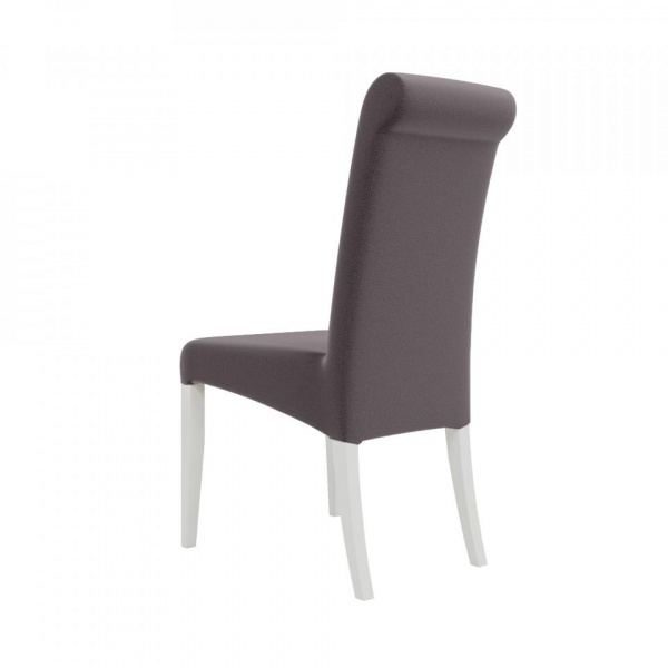 Стул Остин 02 Эмаль белая / Velutto 08