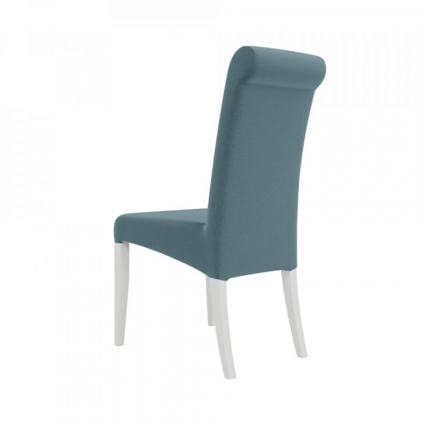 Стул Остин 02 Эмаль белая / Velutto 53