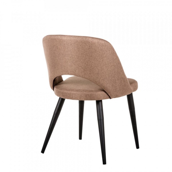 Стул Копенгаген Черный муар / Preston 232