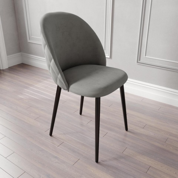 Стул Дэни Чёрный / Velutto 52