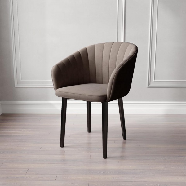 Стул Микки Чёрный / Velutto 08