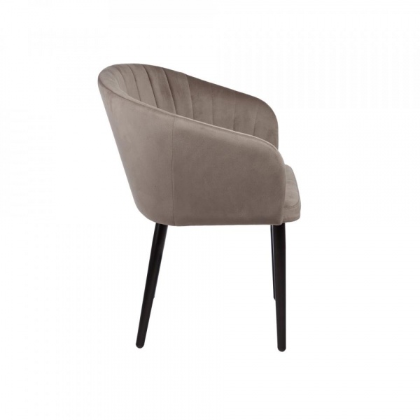 Стул Микки Чёрный / Velutto 08