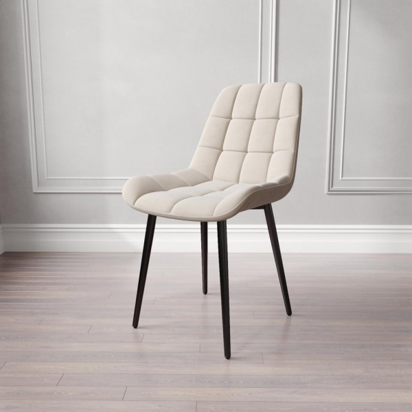 Стул Стивен Чёрный / Velutto 04