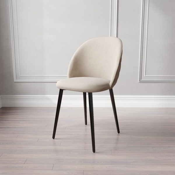 Стул Дэни Чёрный / Velutto 04