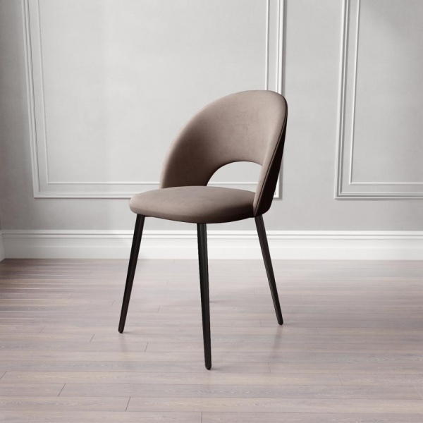 Стул Артур Чёрный / Velutto 08