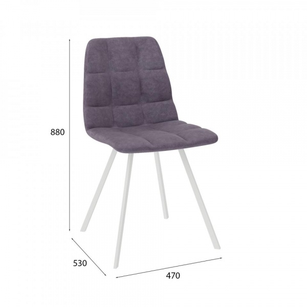 Стул Уно Белый / Kashemir 894