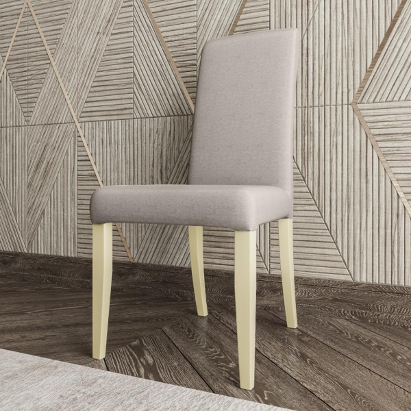 Стул Остин 01 Эмаль слоновая кость / Hope 07