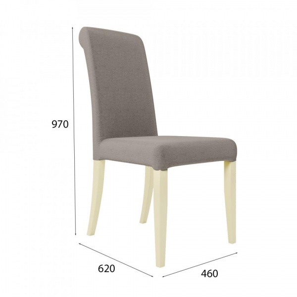 Стул Остин 01 Эмаль слоновая кость / Hope 07