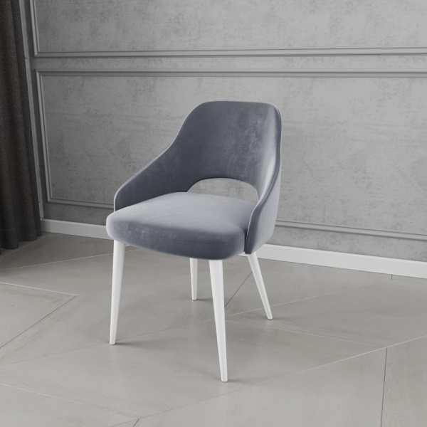 Стул Вильям Белый / Barkhat-M 27