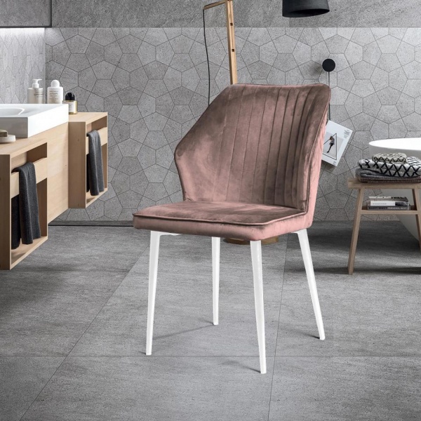 Стул Берг Белый / Barkhat-M 25