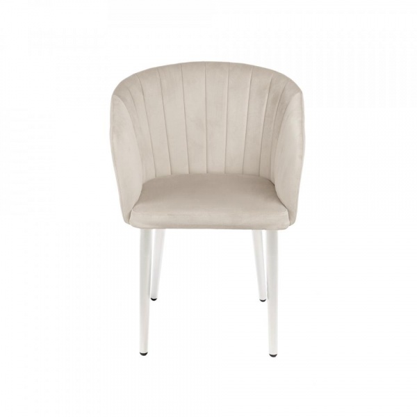 Стул Микки Белый / Velutto 04