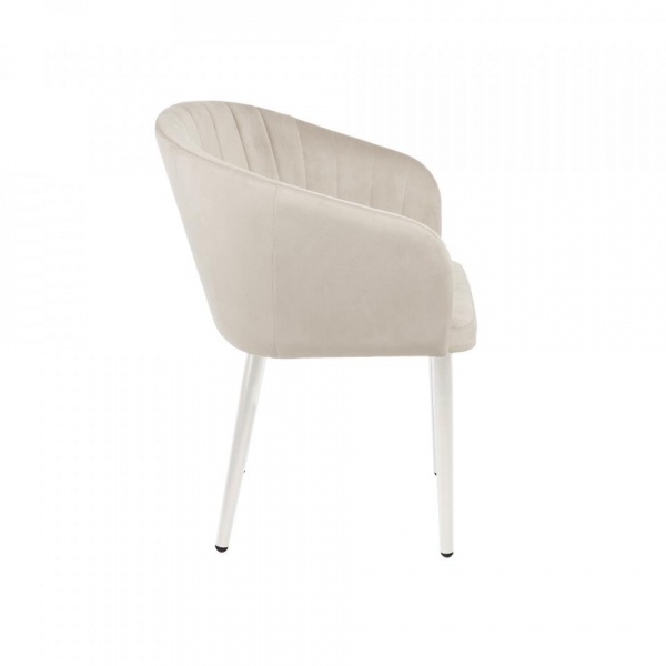 Стул Микки Белый / Velutto 04