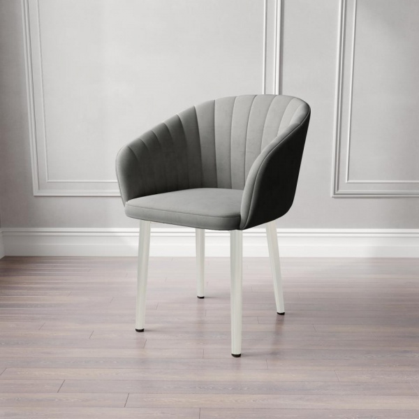 Стул Микки Белый / Velutto 52