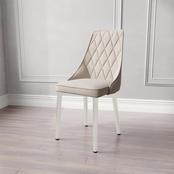 Стул Феликс Белый / Velutto 04