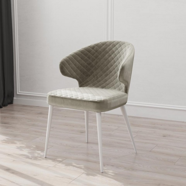 Стул Айленд Белый / Barkhat-M 25 Вариант 1