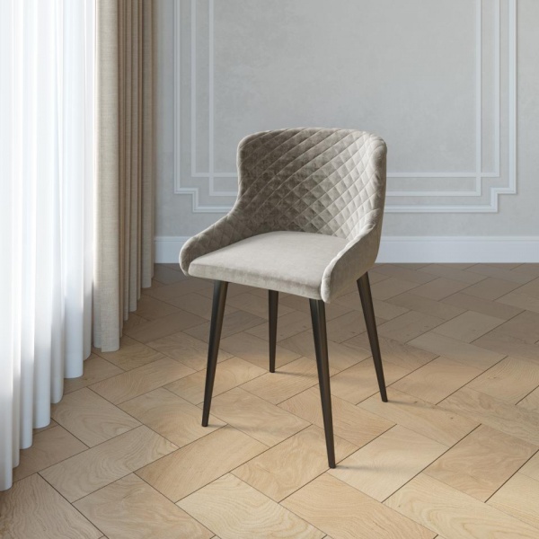 Стул Джаз Ромб Чёрный / Barkhat-M 25