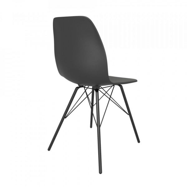 Стул Бонита Черный муар / Черный