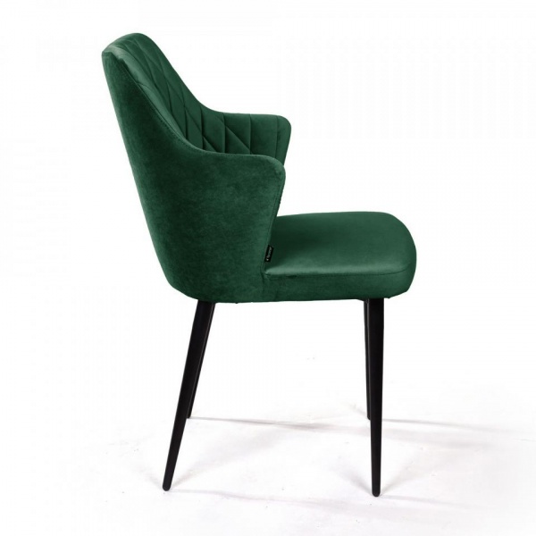 Стул поворотный Хант Ромб 360° Чёрный / Barkhat-M 19