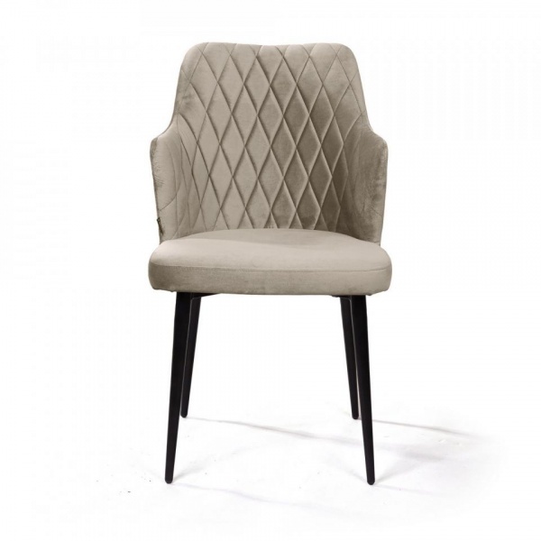 Стул поворотный Хант Ромб 360° Чёрный / Barkhat-M 25