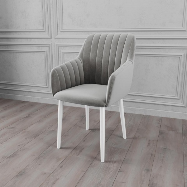 Стул Рикман Белый / Velutto 52