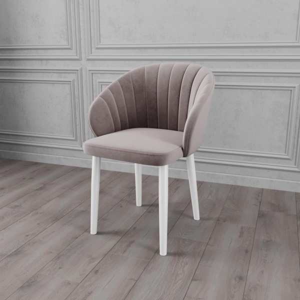 Стул Уолли Белый / Velutto 08