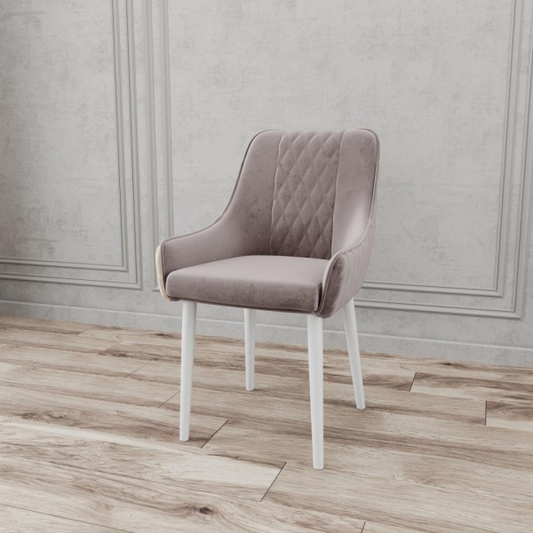 Стул Гарри Белый / Velutto 08