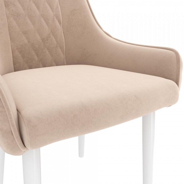 Стул Гарри Белый / Velutto 04