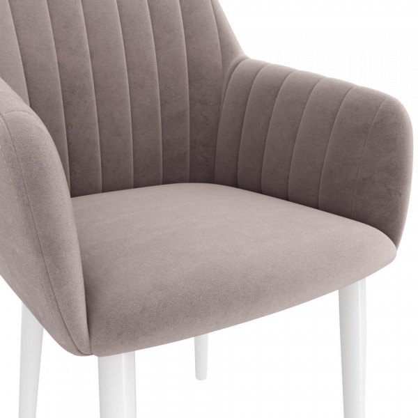 Стул Рикман Белый / Velutto 08